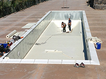Fasi realizzazione costruzione piscina Fasi realizzazione costruzione piscina