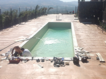 Fasi realizzazione costruzione piscina Fasi realizzazione costruzione piscina