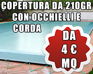 Teli coperture Invernali con Occhielli e corda elastica Teli coperture Invernali con Occhielli e corda elastica