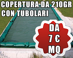 Telo Copertura invernale piscine con tubolari Telo Copertura invernale piscine con tubolari